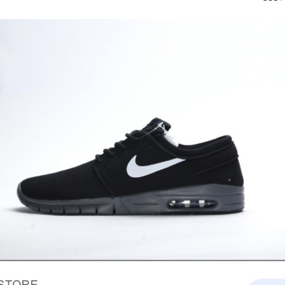 Nike SB Stefan Janoski Max, black. Mens 7 / women’s 8.5 - Picture 5 of 5